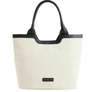 Rachel Zoe Capri tote natural canvas double strap orig $105